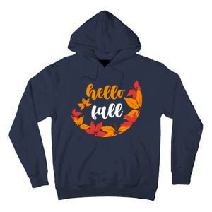 Hello Fall Nature Lover Tall Hoodie