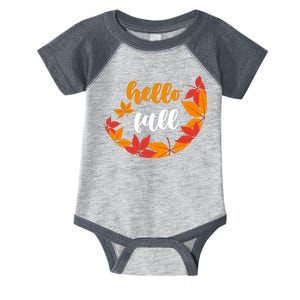 Hello Fall Nature Lover Infant Baby Jersey Bodysuit