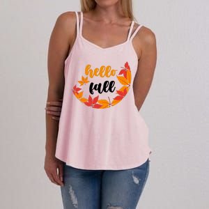 Hello Fall Nature Lover Women's Strappy Tank