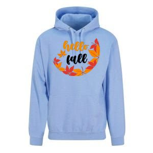 Hello Fall Nature Lover Unisex Surf Hoodie