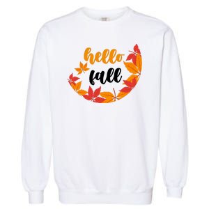 Hello Fall Nature Lover Garment-Dyed Sweatshirt