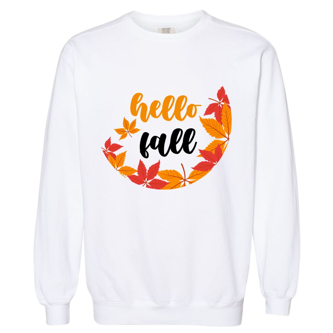 Hello Fall Nature Lover Garment-Dyed Sweatshirt
