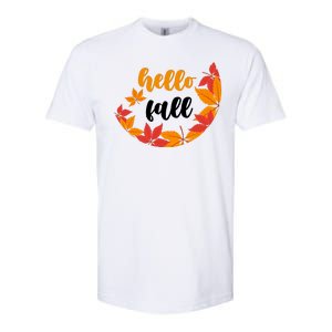 Hello Fall Nature Lover Softstyle CVC T-Shirt