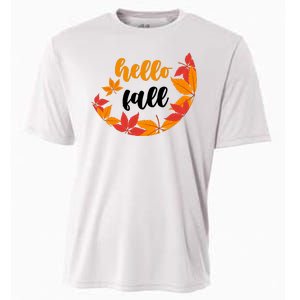 Hello Fall Nature Lover Cooling Performance Crew T-Shirt