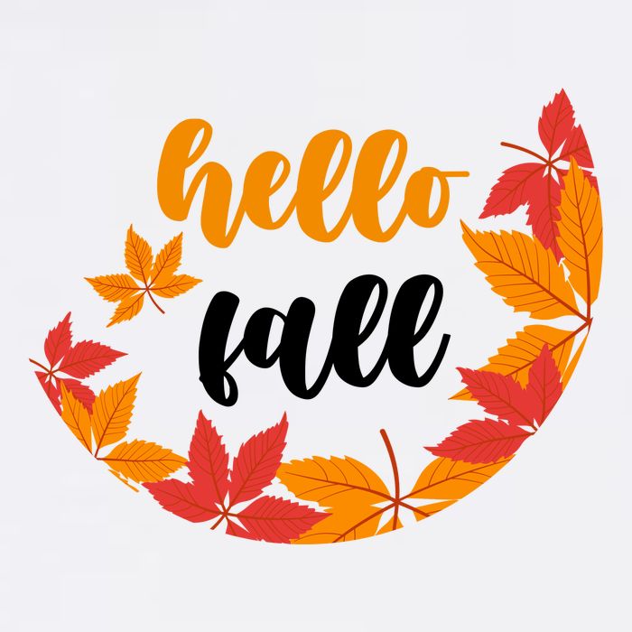 Hello Fall Nature Lover Button