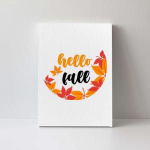 Hello Fall Nature Lover Canvas