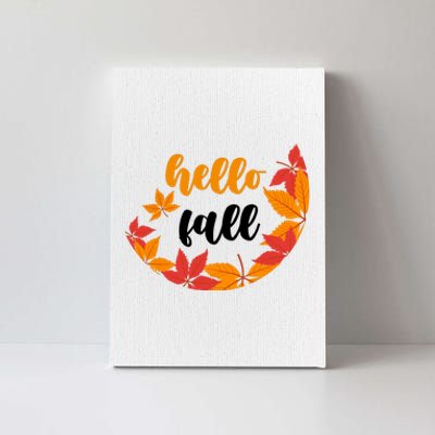 Hello Fall Nature Lover Canvas