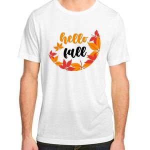 Hello Fall Nature Lover Adult ChromaSoft Performance T-Shirt