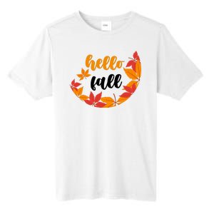 Hello Fall Nature Lover Tall Fusion ChromaSoft Performance T-Shirt