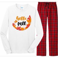 Hello Fall Nature Lover Long Sleeve Pajama Set