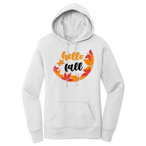 Hello Fall Nature Lover Women's Pullover Hoodie