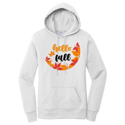 Hello Fall Nature Lover Women's Pullover Hoodie