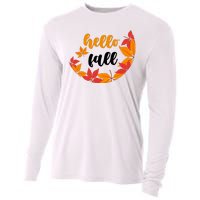 Hello Fall Nature Lover Cooling Performance Long Sleeve Crew