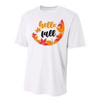 Hello Fall Nature Lover Performance Sprint T-Shirt