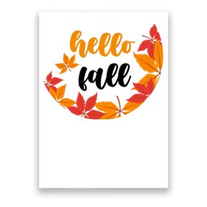 Hello Fall Nature Lover Poster