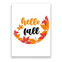 Hello Fall Nature Lover Poster