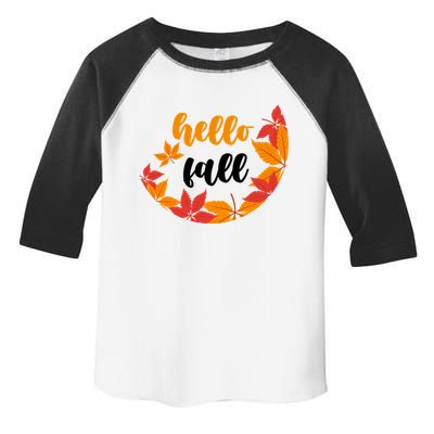 Hello Fall Nature Lover Toddler Fine Jersey T-Shirt