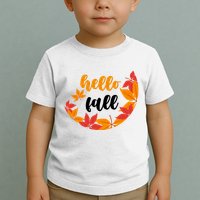 Hello Fall Nature Lover Toddler T-Shirt