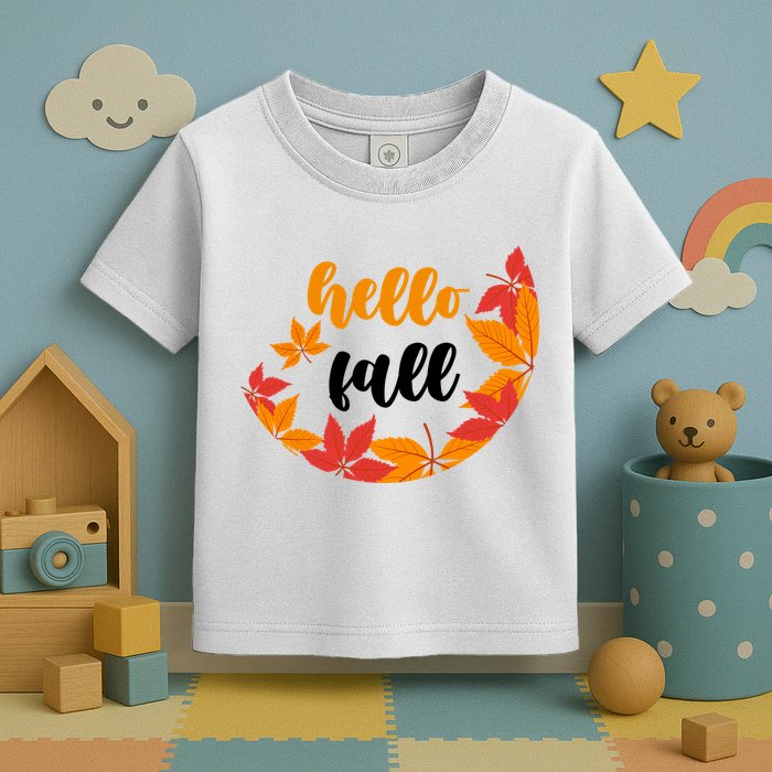 Hello Fall Nature Lover Toddler T-Shirt