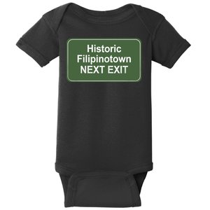 Historic Filipinotown Next Exit Baby Bodysuit