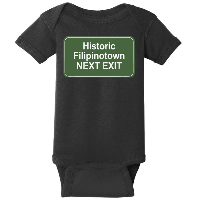 Historic Filipinotown Next Exit Baby Bodysuit