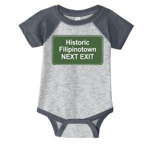 Historic Filipinotown Next Exit Infant Baby Jersey Bodysuit