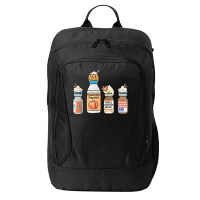 Halloween Fall Nurse Funny City Backpack