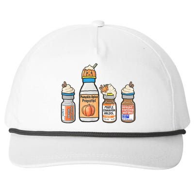 Halloween Fall Nurse Funny Snapback Five-Panel Rope Hat