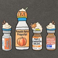 Halloween Fall Nurse Funny Cotton Canvas Backpack