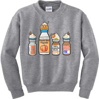 Halloween Fall Nurse Funny Kids Sweatshirt