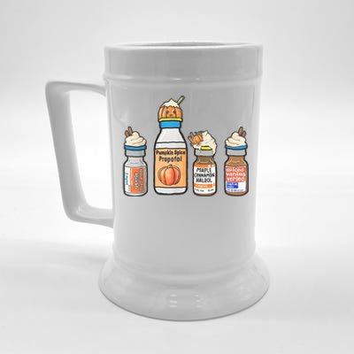 Halloween Fall Nurse Funny Beer Stein