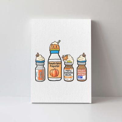 Halloween Fall Nurse Funny Canvas