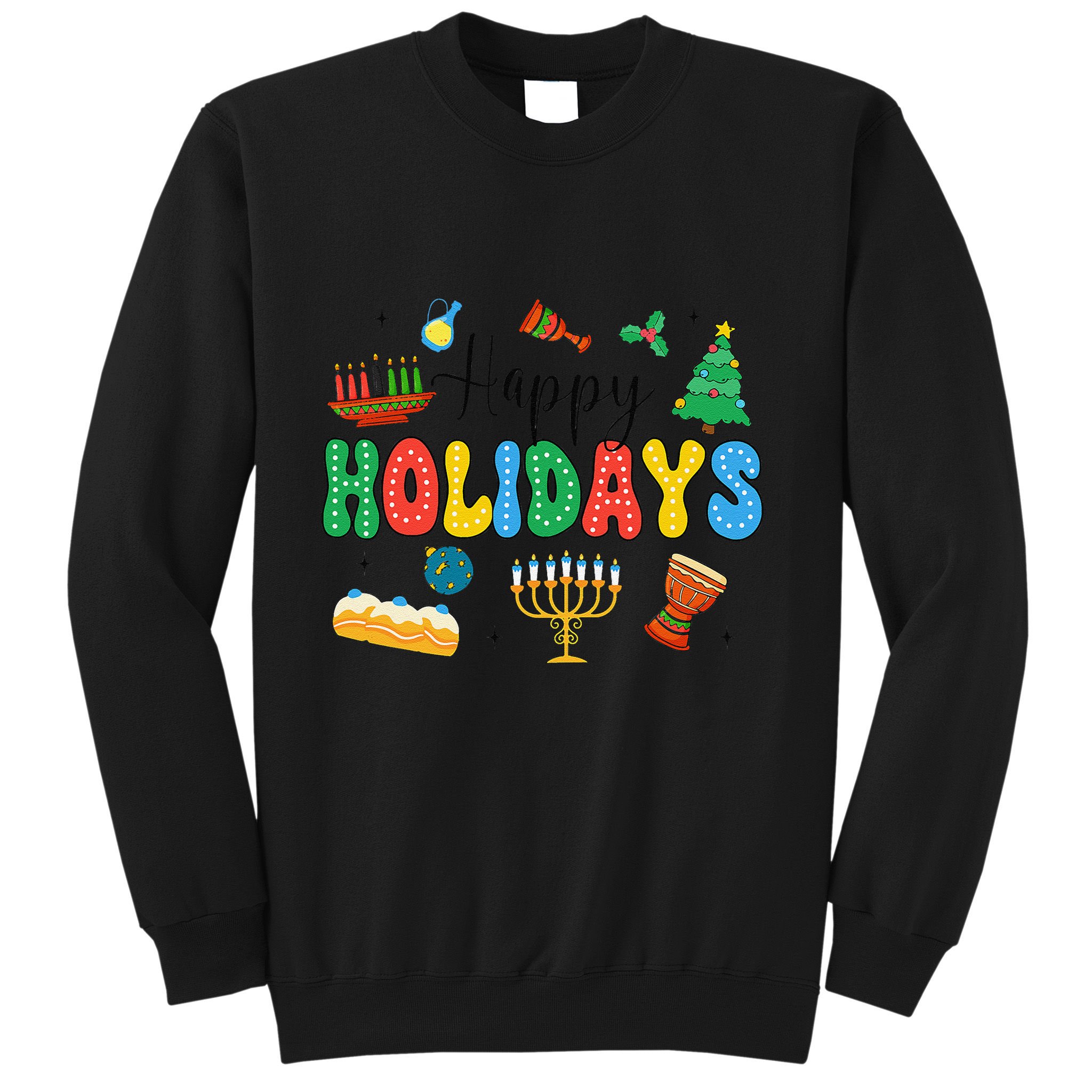 Hanukkah Festival Of Lights Happy Chanukah Happy Holidays Sweatshirt