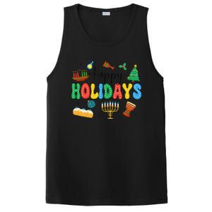 Hanukkah Festival Of Lights Happy Chanukah Happy Holidays PosiCharge Competitor Tank