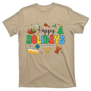 Hanukkah Festival Of Lights Happy Chanukah Happy Holidays T-Shirt