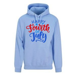 Happy Fourth Of July Celebration Unisex Surf Hoodie