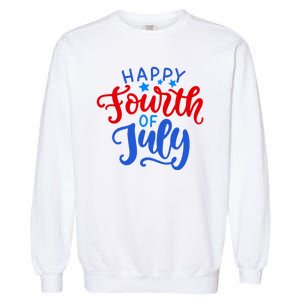 Happy Fourth Of July Celebration Garment-Dyed Sweatshirt