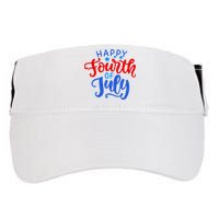 Happy Fourth Of July Celebration Adult Drive Performance Visor
