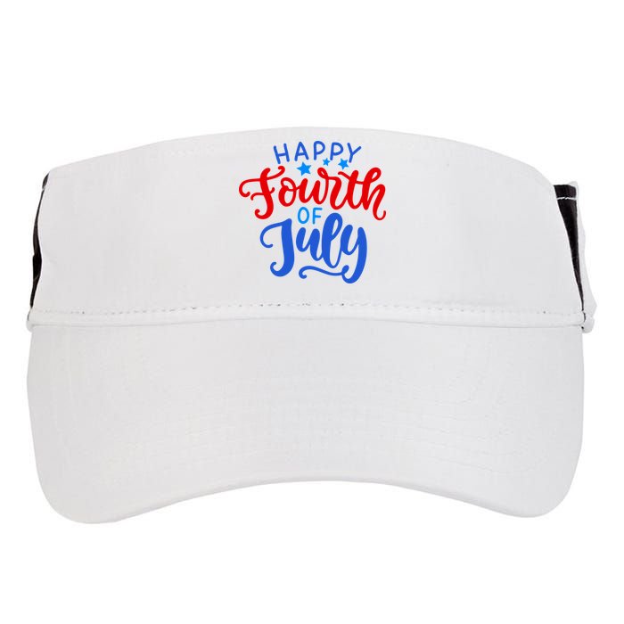 Happy Fourth Of July Celebration Adult Drive Performance Visor
