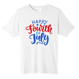 Happy Fourth Of July Celebration Tall Fusion ChromaSoft Performance T-Shirt