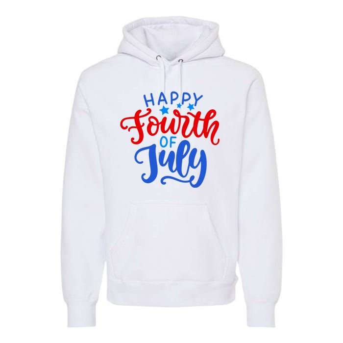 Happy Fourth Of July Celebration Premium Hoodie