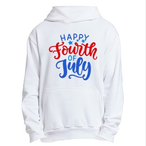 Happy Fourth Of July Celebration Urban Pullover Hoodie