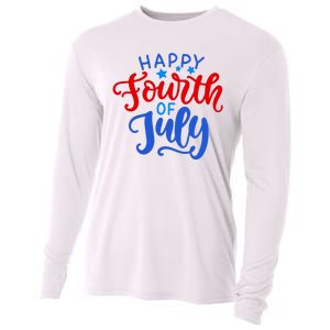 Happy Fourth Of July Celebration Cooling Performance Long Sleeve Crew