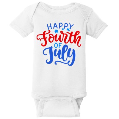 Happy Fourth Of July Celebration Baby Bodysuit