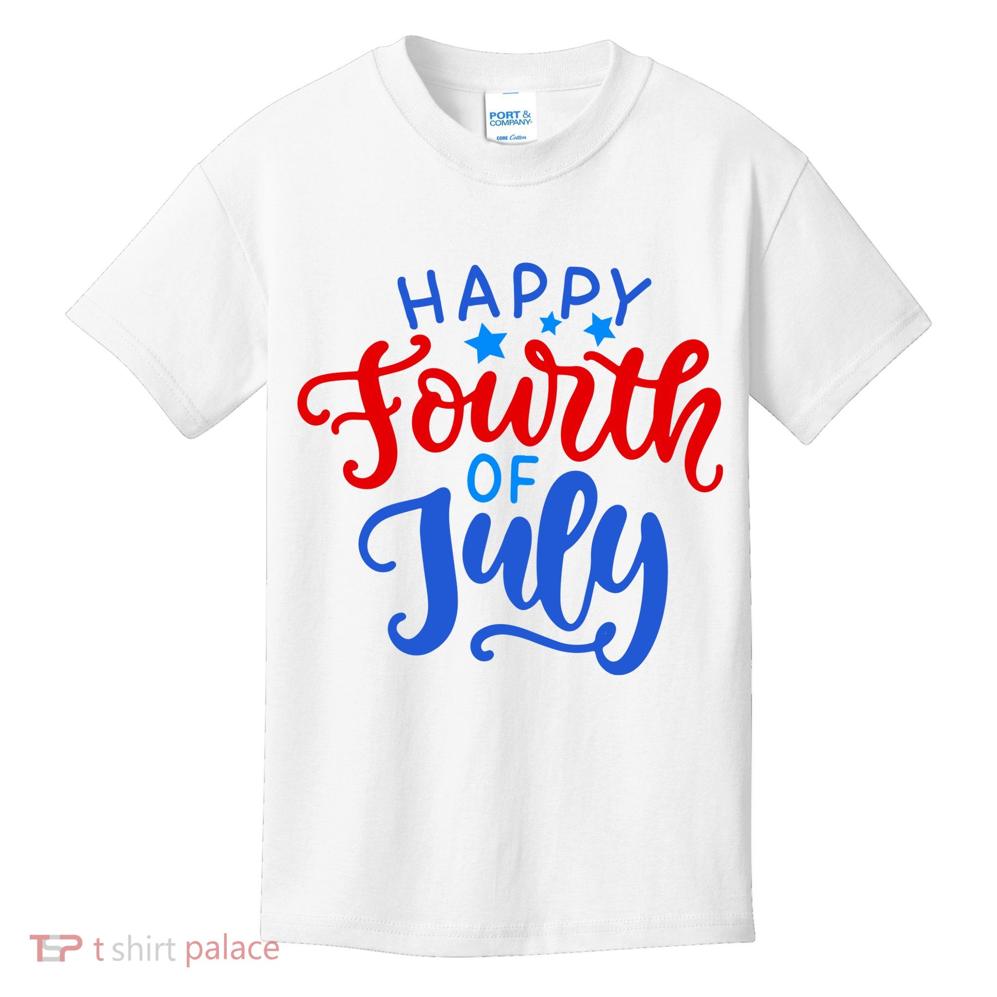 Happy Fourth Of July Celebration Kids T-Shirt