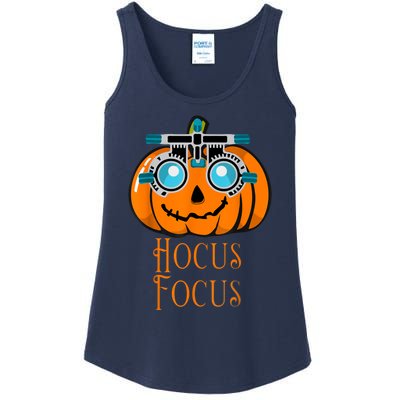 Hocus Focus Optometry Halloween Optometrist Eye Doctor Funny Ladies Essential Tank