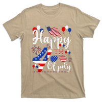 Happy Fourth Of July Patriotic Us American Flag 4th Of July T-Shirt