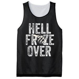 Hell Froze Over Mesh Reversible Basketball Jersey Tank