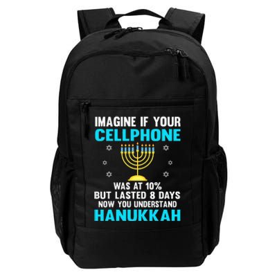 Hanukkah Festival Of Lights Latke Hanuka Jewish Chanukah  Daily Commute Backpack