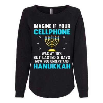 Hanukkah Festival Of Lights Latke Hanuka Jewish Chanukah  Womens California Wash Sweatshirt